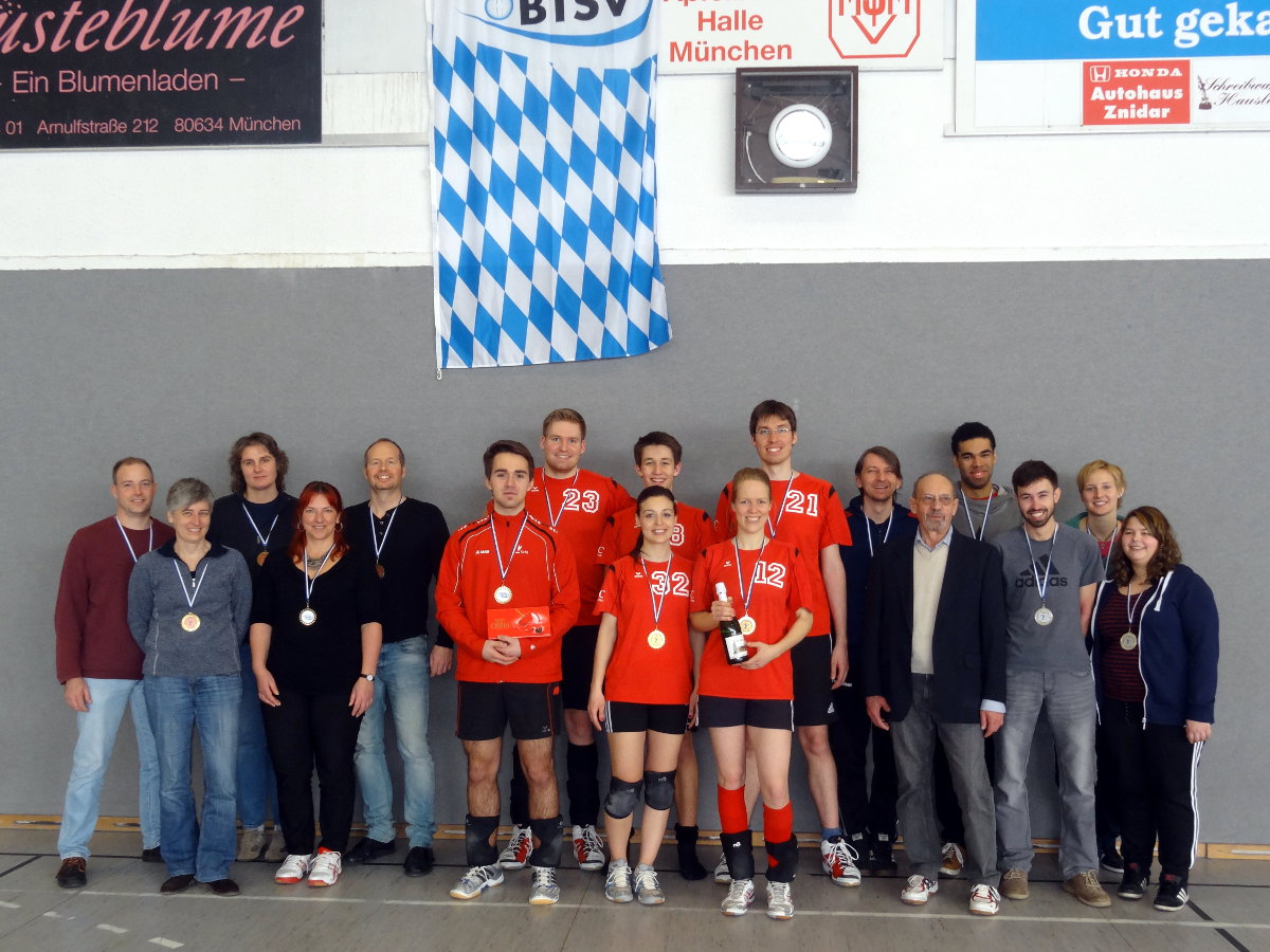Siegespodest Indiaca Mixed 2015